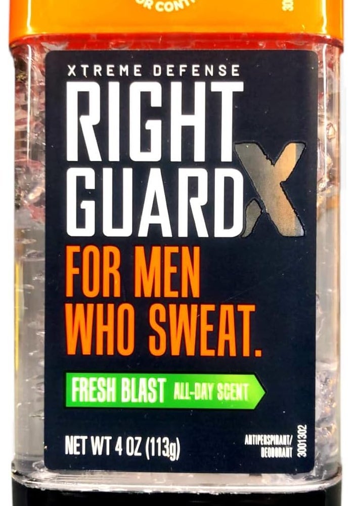 Right Guard Xtreme Defense 5 Antiperspirant Deodorant Gel, Fresh Blast, 4 Ounces (Pack of 6) - Image 2